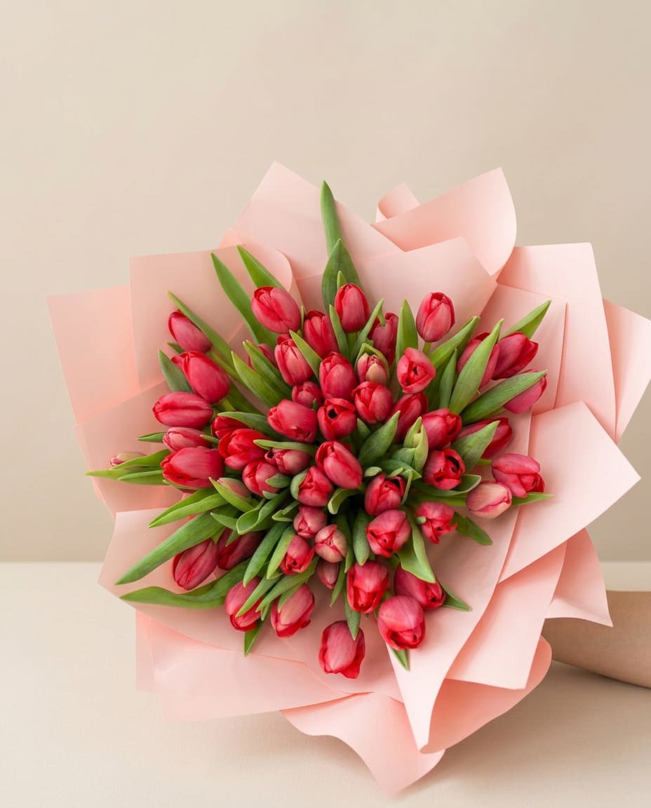 The Tulip Edit bouquet — event flowers Denver by Sanrey