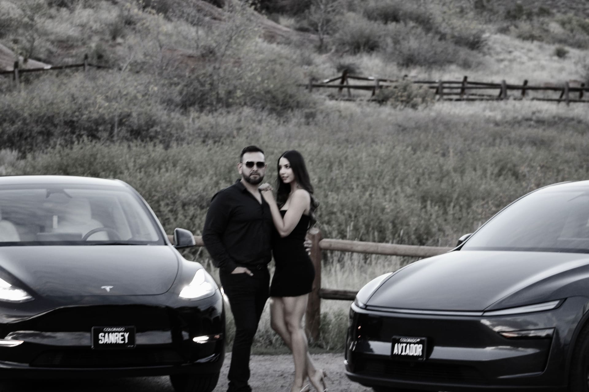Couples session in soft light